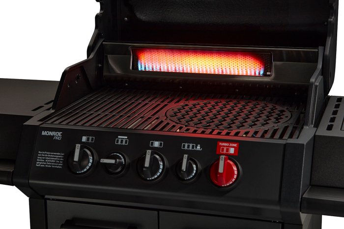 Enders Brenner Gasgrill Monroe Pro Sik Turbo Shadow