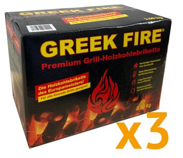 Greek Fire Holzkohle Briketts Greeker Und Premium Oliven L