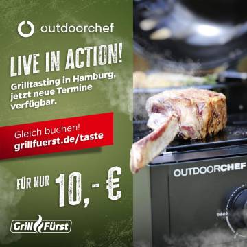 Outdoorchef Grillvorstellung: "Lugano Live erleben" - Hamburg