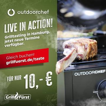 Outdoorchef Grillvorstellung: "Lugano Live erleben" 