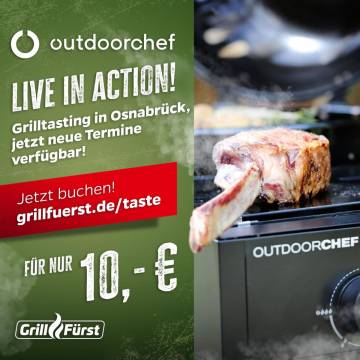 Outdoorchef Grillvorstellung: "Lugano Live erleben" - Osnabrück