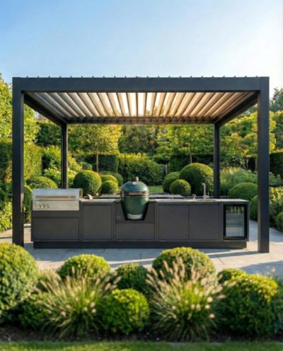 BURN Outdoorkitchen Luxus Outdoor Küche BURN Outdoorkitchen Luxus Outdoor Küche
