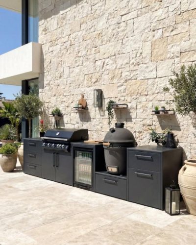 Modulare Outdoor Küche von Brabura Grills Modulare Outdoor Küche von Brabura Grills