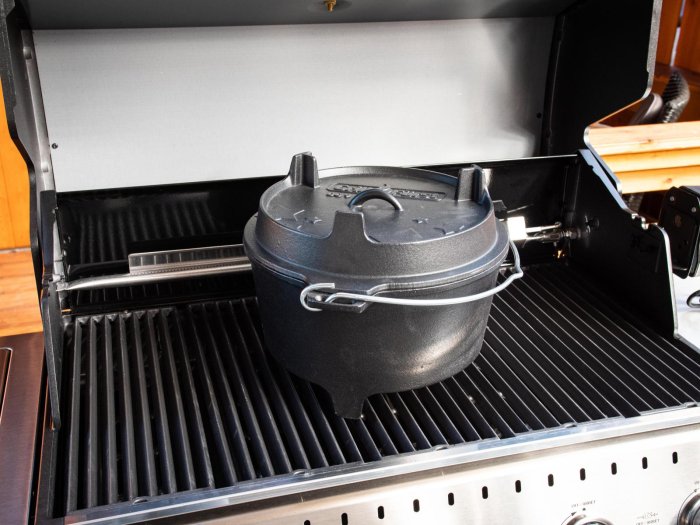 Grillfürst Dutch Oven am Gasgrill Grillfürst Dutch Oven am Gasgrill