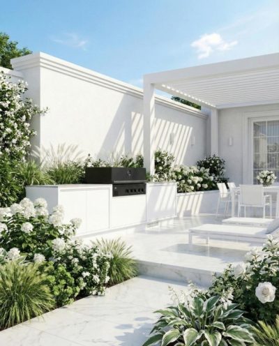 Outdoor Küche aus hochwertigem Dekton Outdoor Küche aus hochwertigem Dekton