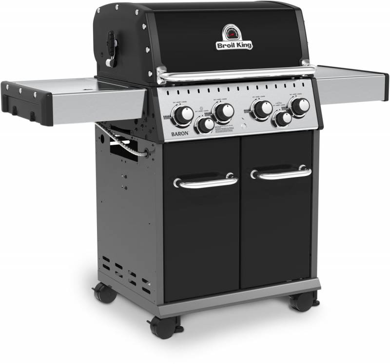 Broil King Baron 490 Black Inkl Drehspieß Motor