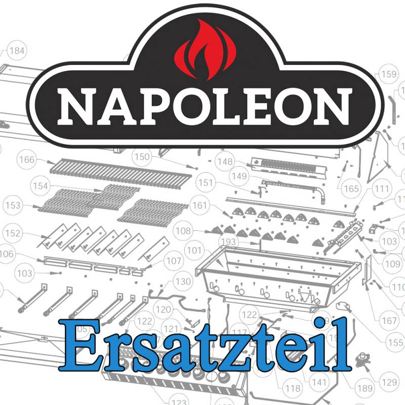 Napoleon Ersatzteil: Edelstahlrost gross PRO500 / PRO665 / PRO825 - 1 Stück