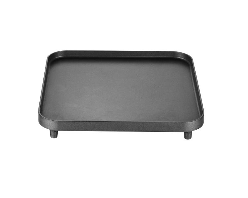 CADAC Grillplatte für 2-Cook Gaskocher, 25 x 25cm, glatt