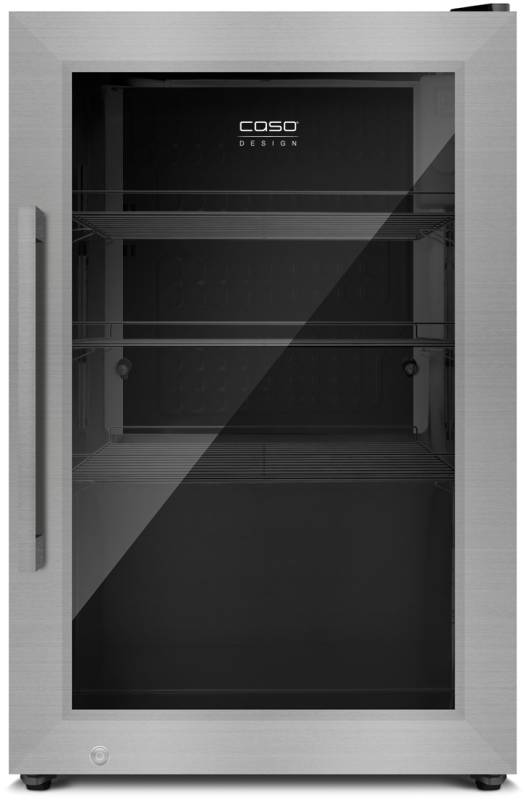 CASO BBQ Cooler S-R - Outdoor-Kühlschrank (63 Liter) mit Edelstahlgehäuse - Rechtsanschlag