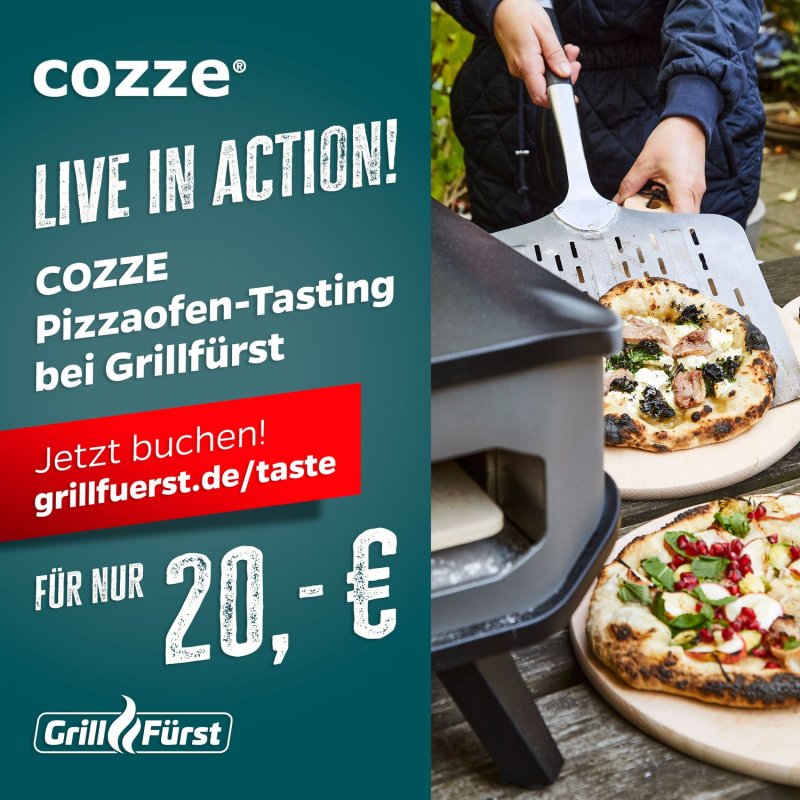 COZZE live in Action - Das Pizzaofen-Tasting! Mittwoch, 30.04.2025 - 18:00 Uhr - Osnabrück