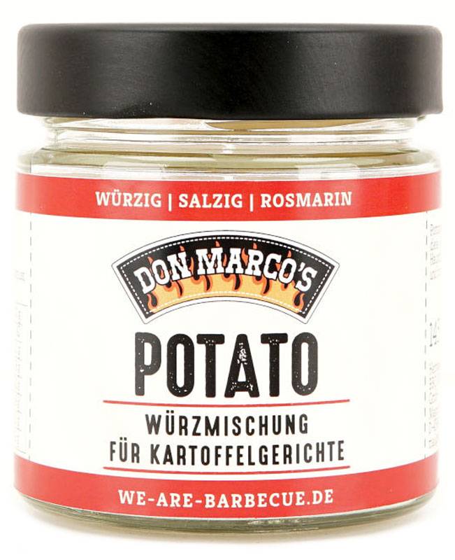 Don Marcos Potato BBQ Gewürz - 145g Glas