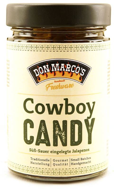 Don Marcos Handmade Freshware - Cowboy Candy - 300g Glas