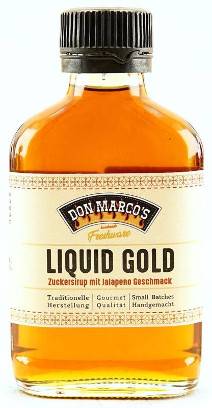 Don Marcos Handmade Freshware - Liquid Gold Sirup - 100ml Flasche