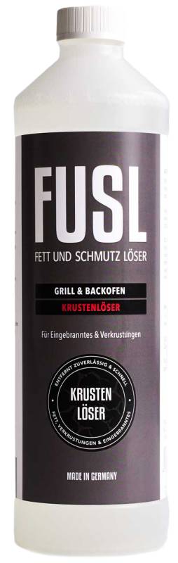 McBrikett FUSL Grill- und Backofenreiniger - Krustenlöser / 1 Liter Nachfüllflasche