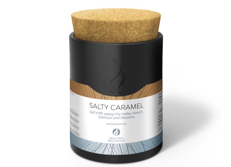 Grillfürst Salty Caramel - Gewürzmischung - Keramikdose 120g