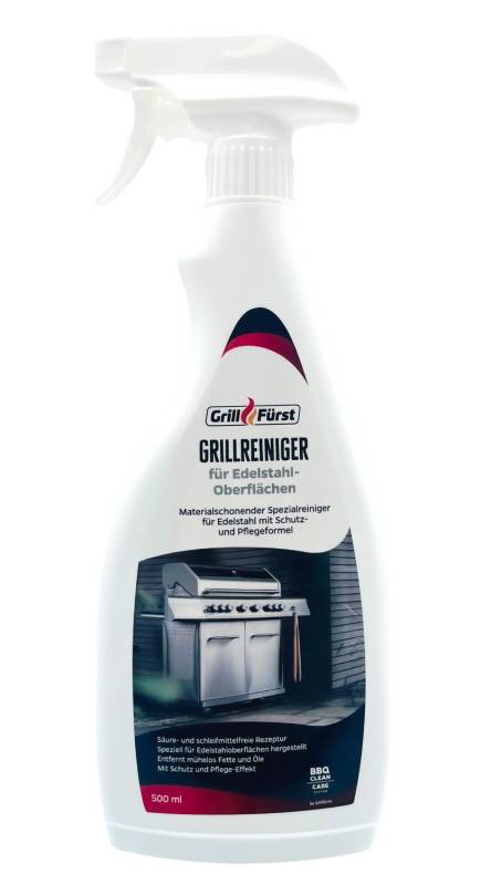 Grillfürst Grillreiniger für Edelstahloberflächen - 500 ml