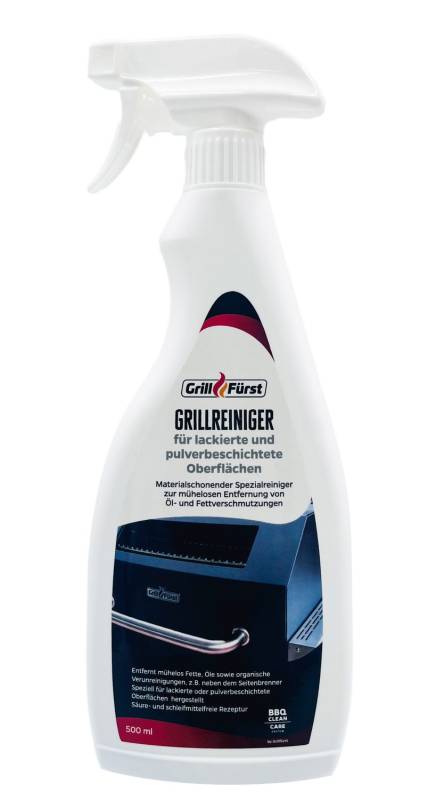 Grillfürst Grillreiniger für lackierte und pulverbeschichtete Oberflächen - 500 ml