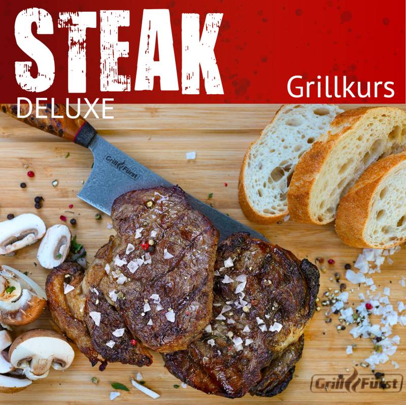 Grillfürst Grillkurs Steak Deluxe - Freitag, 28.02.2025 - 18:00 Uhr - Hamburg Fischmarkt