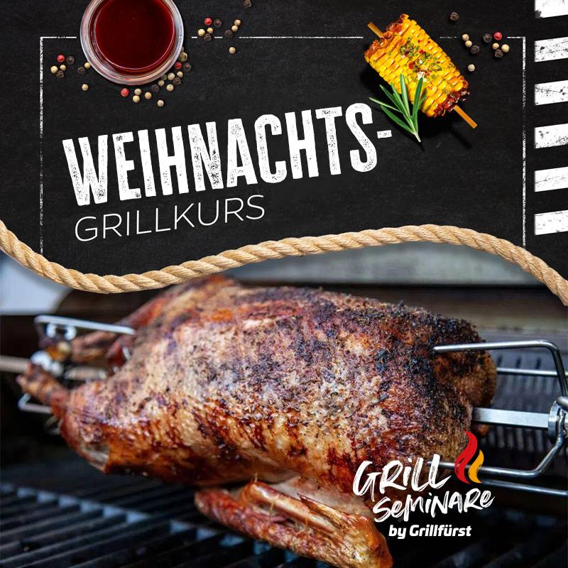 Grillfürst Weihnachts-Grillkurs - Donnerstag, 04.12.2025 - 17:00 Uhr - Büttelborn