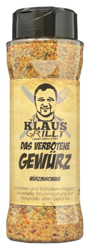 Das verbotene Gewürz 150 g Streuer by Klaus grillt