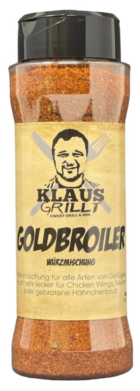 Goldbroiler Würzmischung 120 g Streuer by Klaus grillt