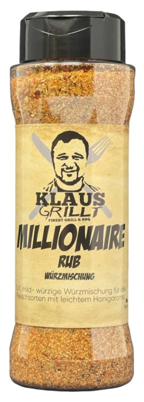 Millionärs Rub 120 g Streuer by Klaus grillt