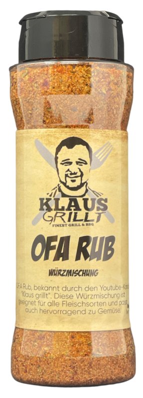 O.F.A Rub 120 g Streuer by Klaus grillt