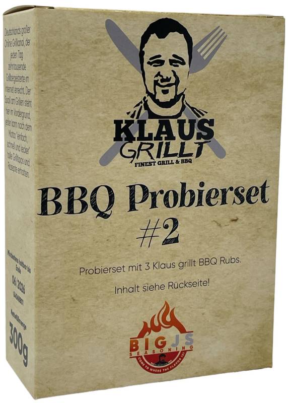 Probierset #2 BBQ Buddy / Sweet Honey Dust / Sweet & Spicy Rub 3x 100g Beutel  by Klaus grillt