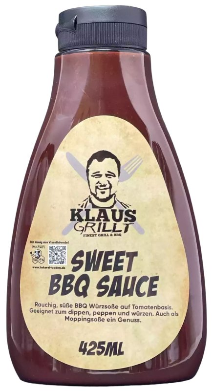 Klaus grillt Sweet BBQ Sauce / 425 ml