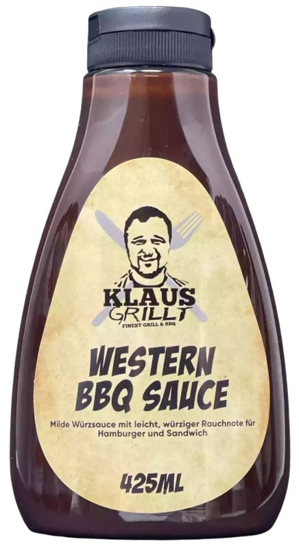 Klaus grillt Western BBQ Sauce / 425 ml