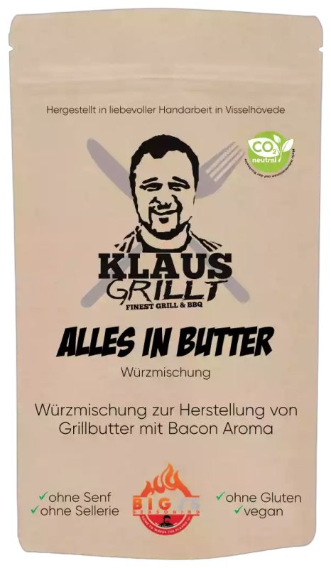 Alles in Butter Gewürzmischung 250 g Beutel by Klaus grillt