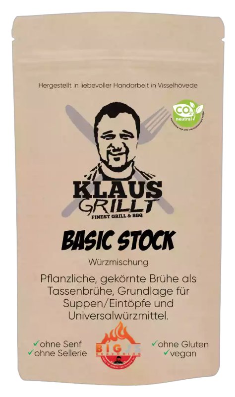 Basic Stock Gewürzmischung 250 g Beutel by Klaus grillt