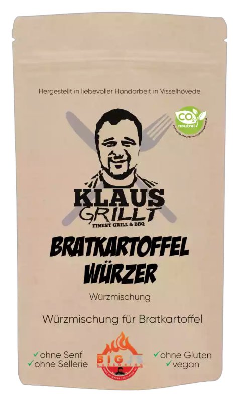 Bratkartoffel Gewürzmischung 250 g Beutel by Klaus grillt