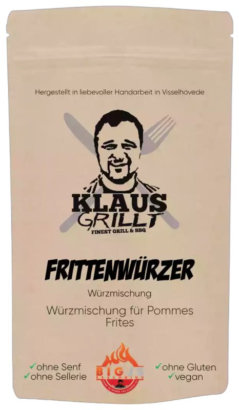 Frittenwürzer 250 g Beutel by Klaus grillt