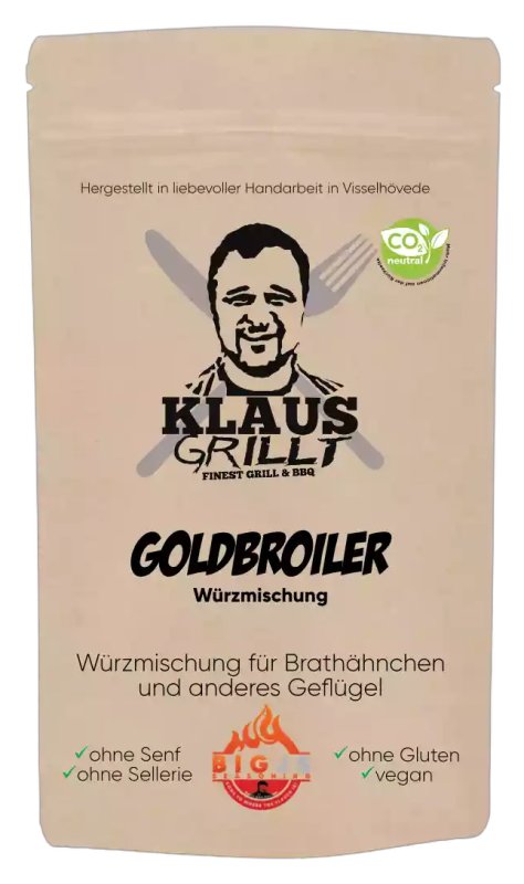 Goldbroiler Würzmischung 250 g Beutel by Klaus grillt