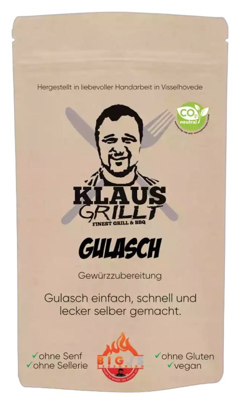 Gulasch Gewürz 250 g Beutel by Klaus grillt