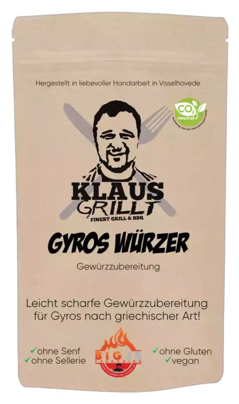 Gyros Würzer 250 g Beutel by Klaus grillt