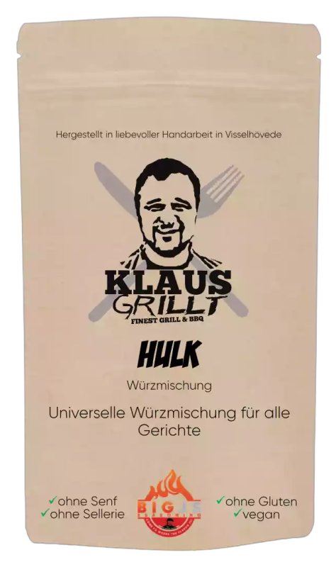 HULK Gewürzmischung 250g Beutel by Klaus grillt