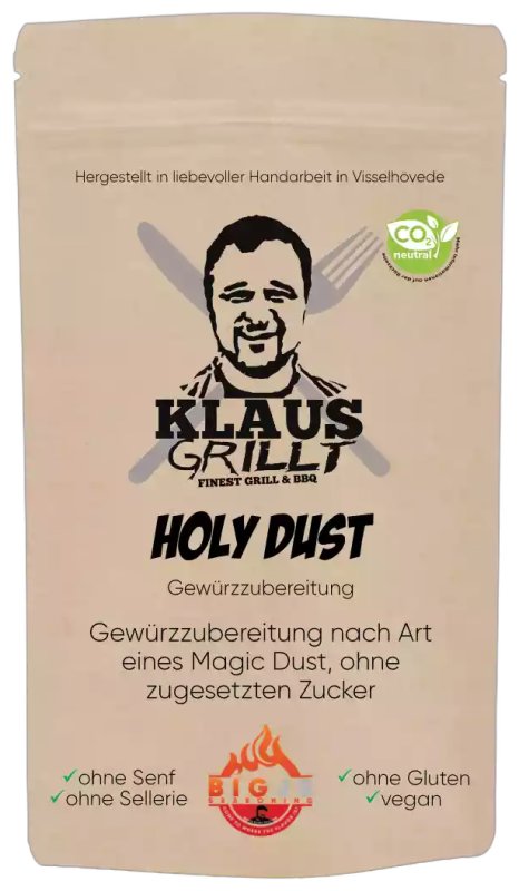 Holy Dust Gewürzmischung 250 g Beutel by Klaus grillt