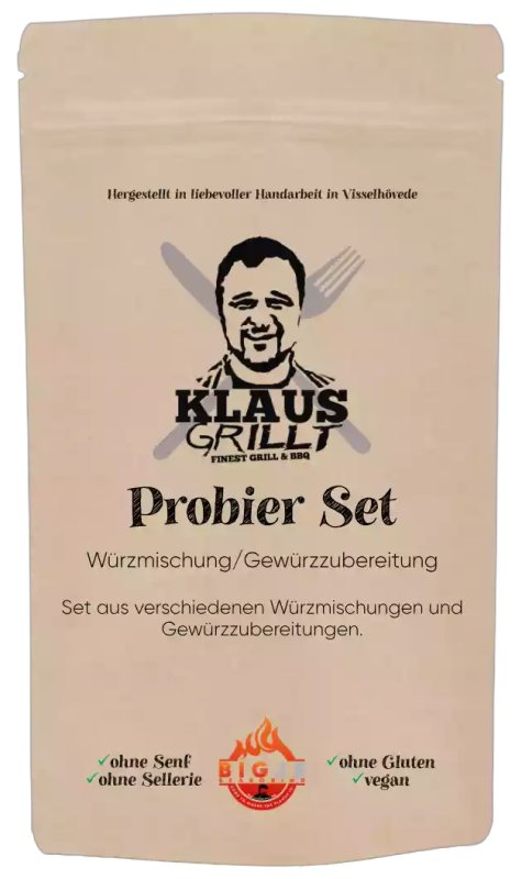 Probierset #1 OFA / Magic Dust / Gyros 3x 100g Beutel by Klaus grillt