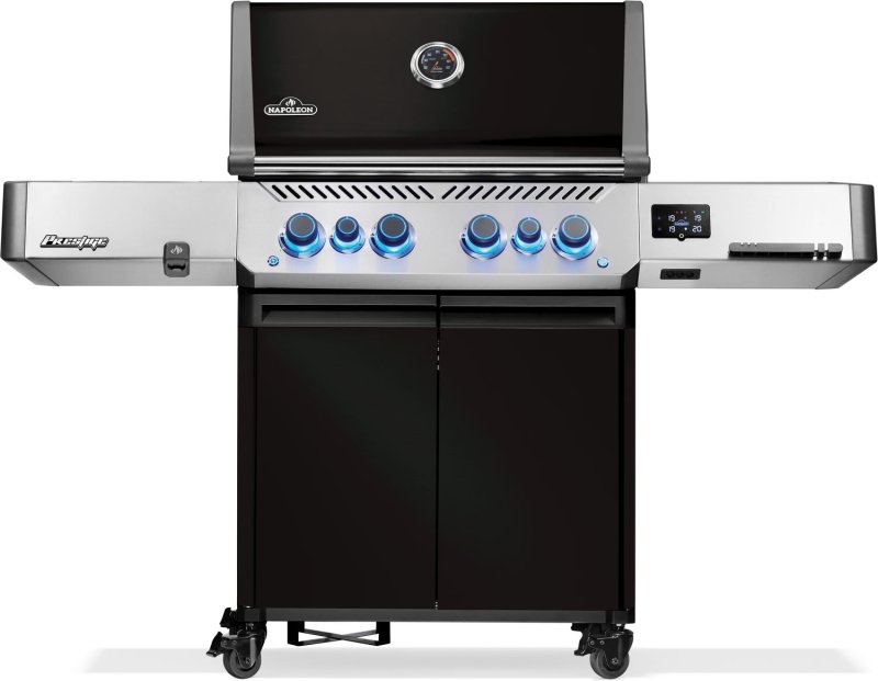 Napoleon Prestige 500 Connected Gasgrill - mit SIZZLE ZONE und Heckbrenner - Schwarz - Modell 2025