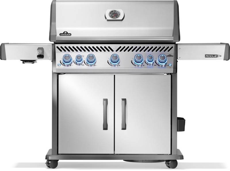 Napoleon Rogue PRO-S 625 Edelstahl Gasgrill - mit SIZZLE ZONE™ und Heckbrenner - mit Edelstahlrosten - NEU 2025