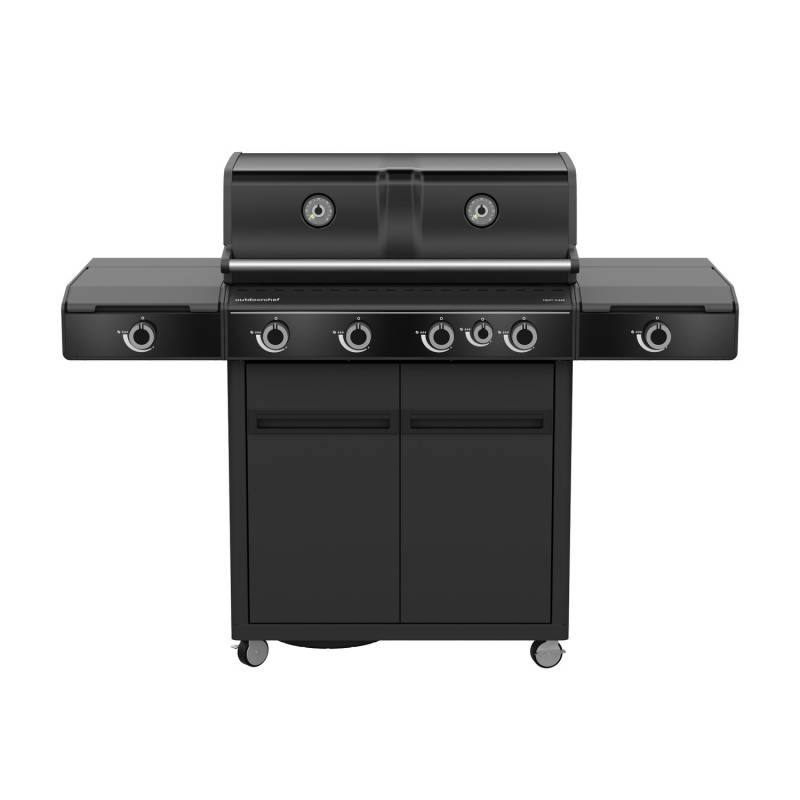 Outdoorchef Gasgrill - Grillstation HEAT X-445 RB mit Blazing/Cooking Zone, Heckbrenner und HEAT Regulator - NEU