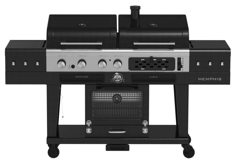 Pit Boss Memphis Ultimate 2.0 Kombigrill - Gasgrill, Holzkohlegrill und elektrischer Smoker