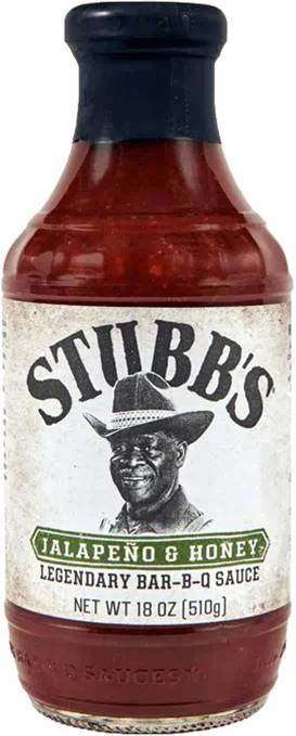 Stubbs Jalapeno & Honey Bar-B-Q Sauce 450 ml