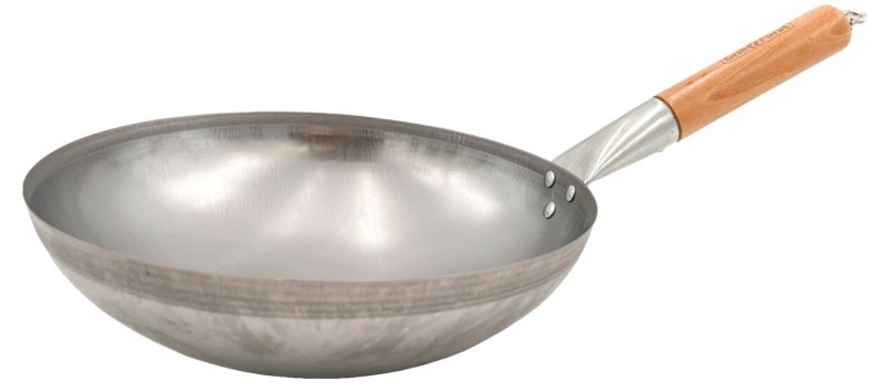 Grillfürst Edelstahl Wok Ø 30 cm