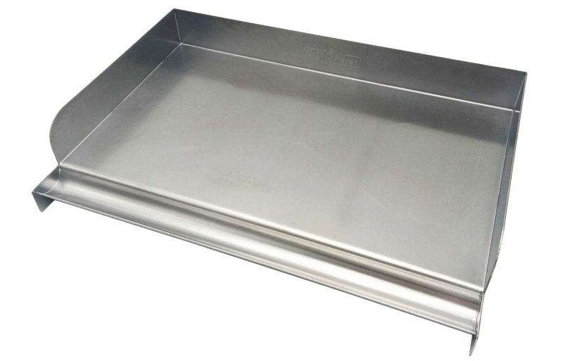 Grillfürst Edelstahl Plancha / Grillplatte / Teppanyaki Pfanne Größe M  - 41 x 28 cm