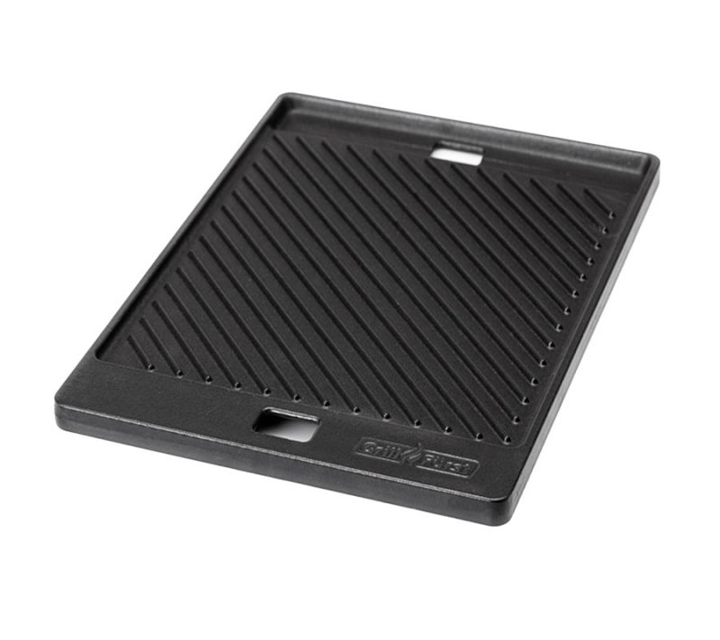 Grillfürst Grillplatte Gusseisen für Baron / Crown / Triton 3 / Triton 4 / 43,3 x 32 cm