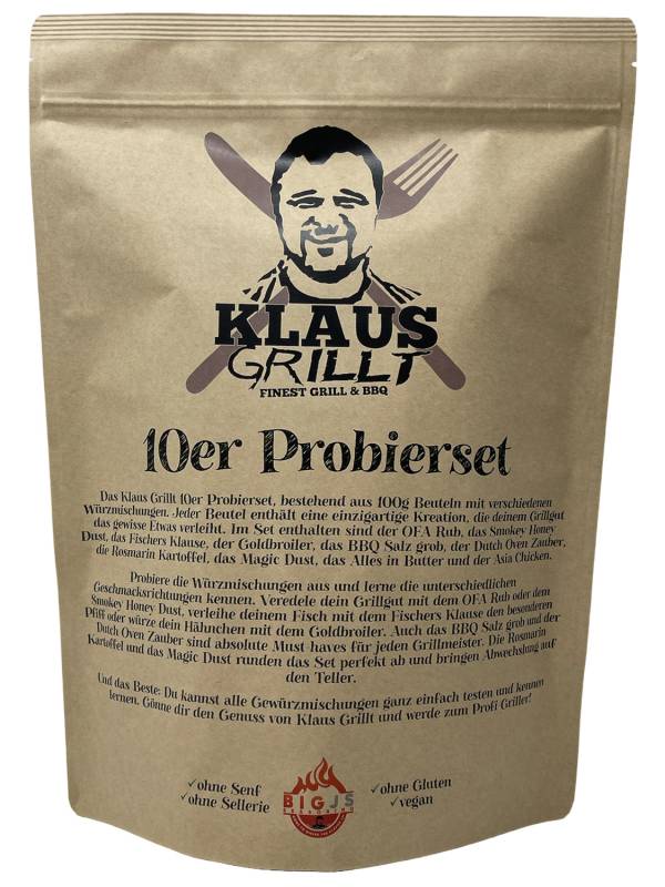 10er Probierset by Klaus grillt