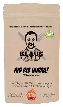 Klaus grillt - Gewürzmischungen für Fleisch, Geflügel, Wild und Fisch